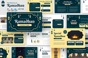 The Blessings of Ramadhan - Keynote, a Presentation Template by QR Design Studio