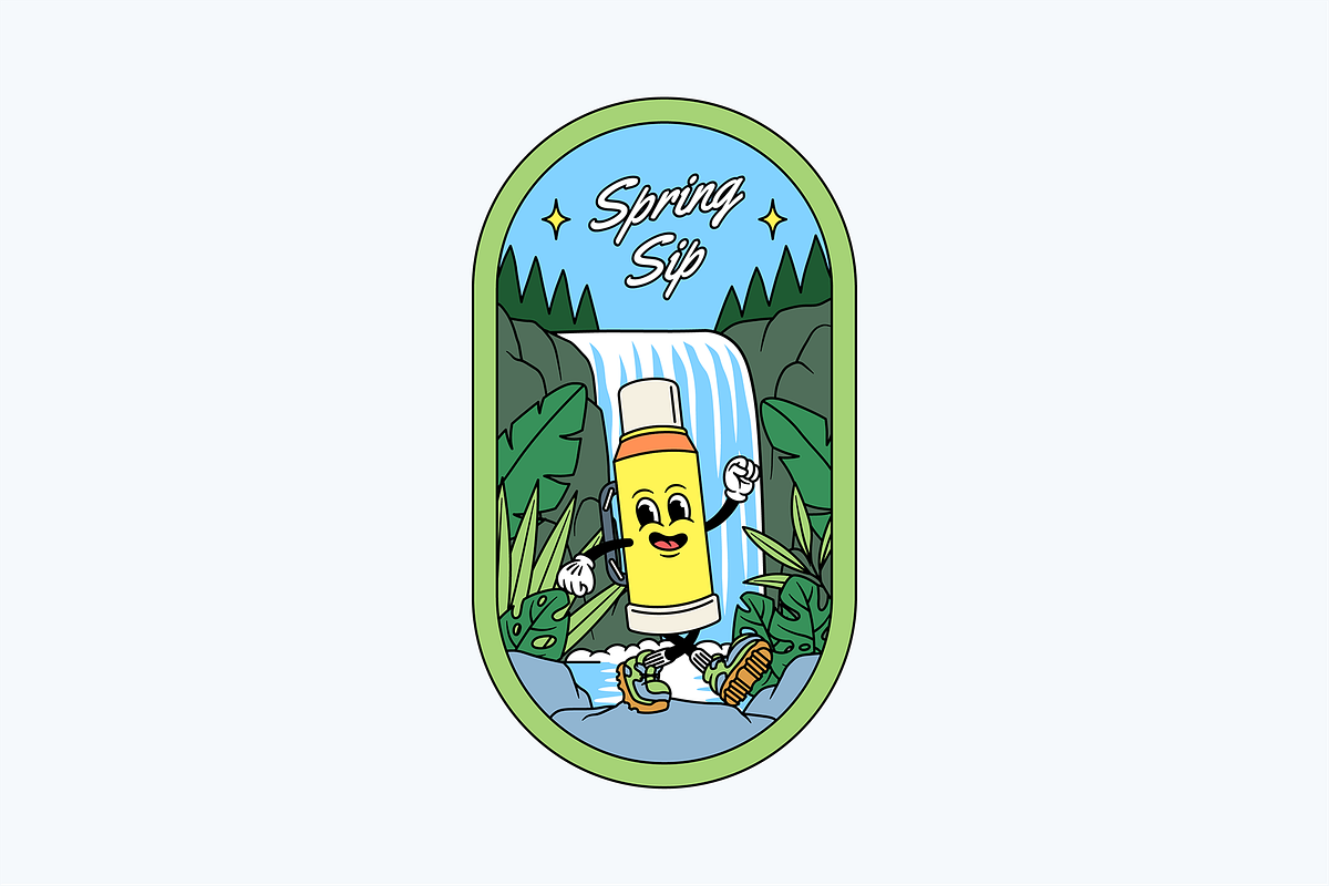 Camping Club Cartoon Characters, an Illustration by The Isian (Photo 12 of 18)