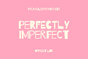 OFFBEAT LINE UGLY SANS, a Handwritten Font by BilberryCreates (Thumbnail 9 of 14)
