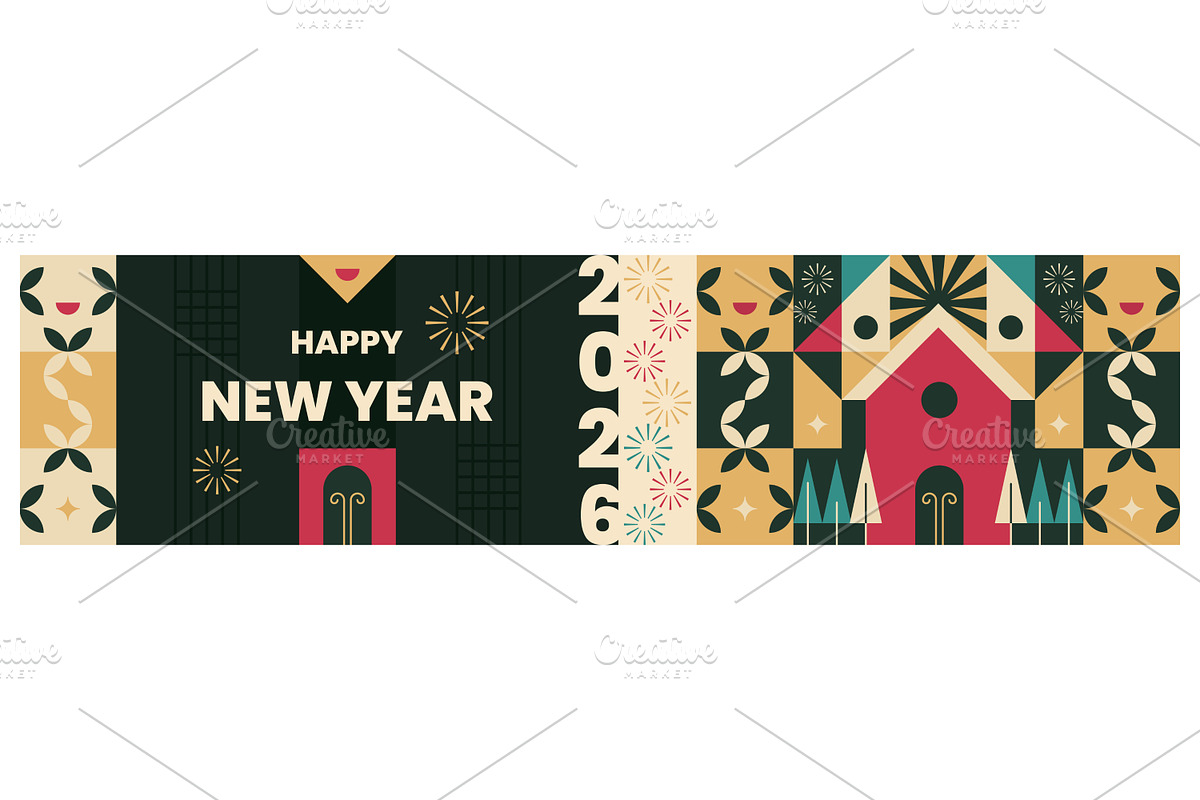 Happy New Year 2026, a Background Graphic by Creative Backgrounds
