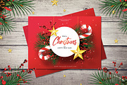 Christmas Card Invitation, a Card Template by Rome B Creation (Thumbnail 2 of 2)