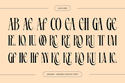Gakora - Branding Logo Variable Font, a Serif Font by Nirmana Visual (Thumbnail 9 of 10)