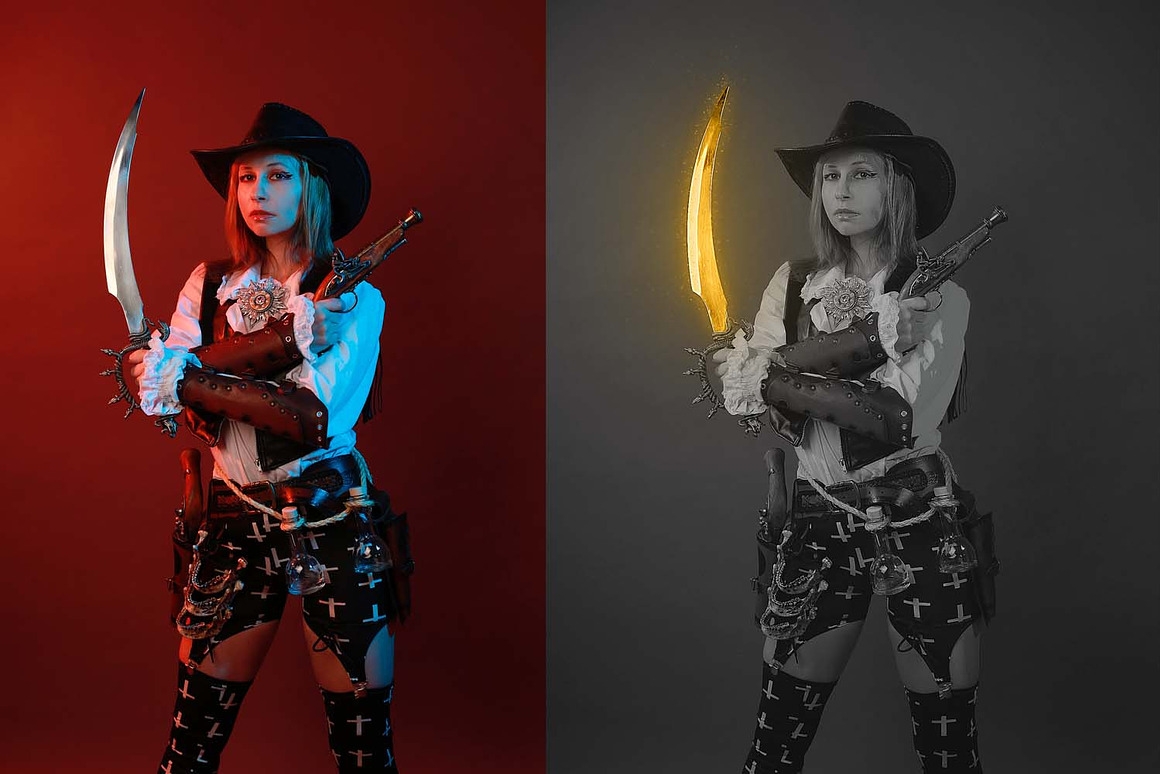 Sport Light Glow Photoshop Action, an Action Add-On by MRI STUDIO (Photo 8 of 15)