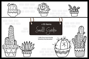 Small Garden & Coffee Shop, a Decorative Illustration by MooBeer (Thumbnail 5 of 6)