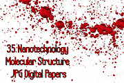 Molecular Structure JPG Digital Pape, a Background Graphic by Kseniya-Omega (Thumbnail 1 of 7)