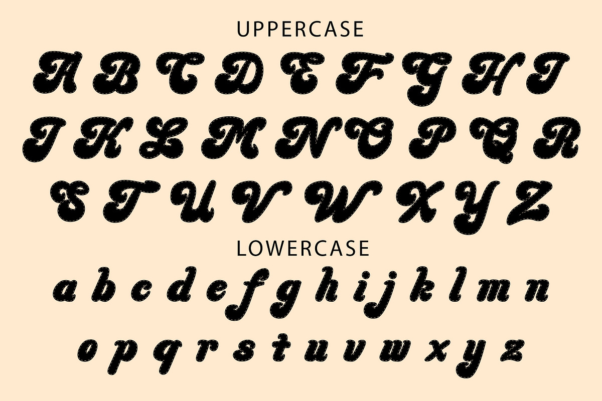 Retro Stitch - Retro Font, a Slab Serif Font by Densu Creative (Photo 7 of 7)