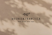 Hand Drawn Serif Font + Illustration, a Sans Serif Font by Irene Florentina Design (Thumbnail 1 of 8)