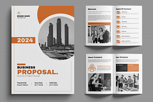 Business Proposal Design Template, a Brochure Template by MightyDesign