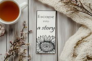 Bookmarks SVG Sunflower Bundle, an Object Graphic by Dervik Art Store (Thumbnail 6 of 6)