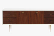 Joybird Aaro Small Media Console, a Furniture 3D Model by 3dmitruk (Thumbnail 2 of 10)