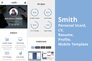 Smith - Personal Mobile Template