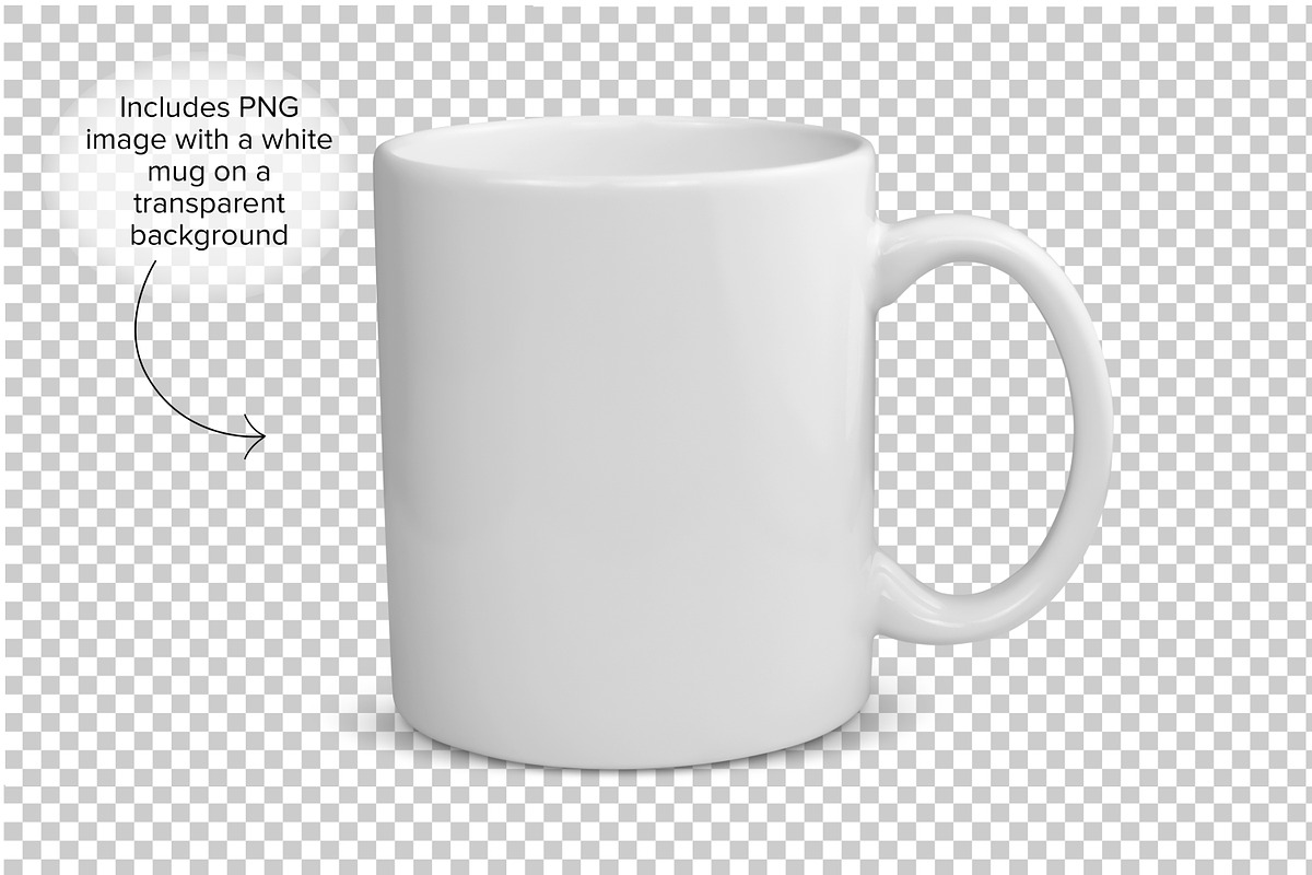 PSD MUG MOCKUP - 11 oz. Coffee Mug, a Cups & Container Mockup by MelissaBMockups (Photo 5 of 6)