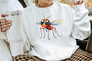 Summer Mosquitoes Clipart, an Illustration by Sublimation Artist (Thumbnail 4 of 6)