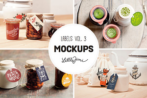 Label Mockups Vol. 3