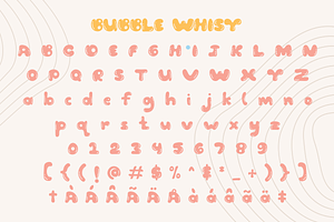 Bubble Whimsy - Urban Playful Font