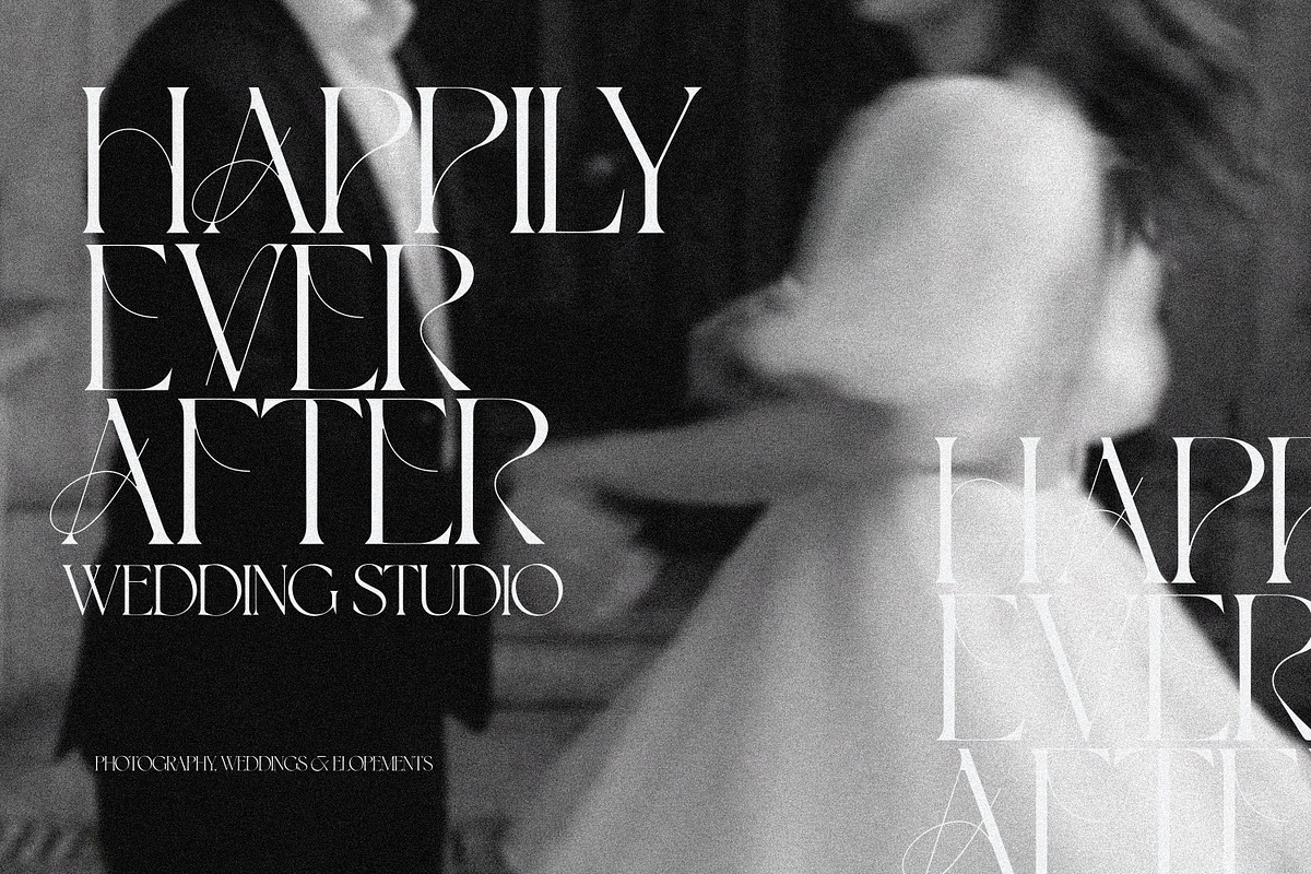 Luxury Wedding Font Bundle, a Serif Font by AndrewPixelType (Photo 5 of 44)