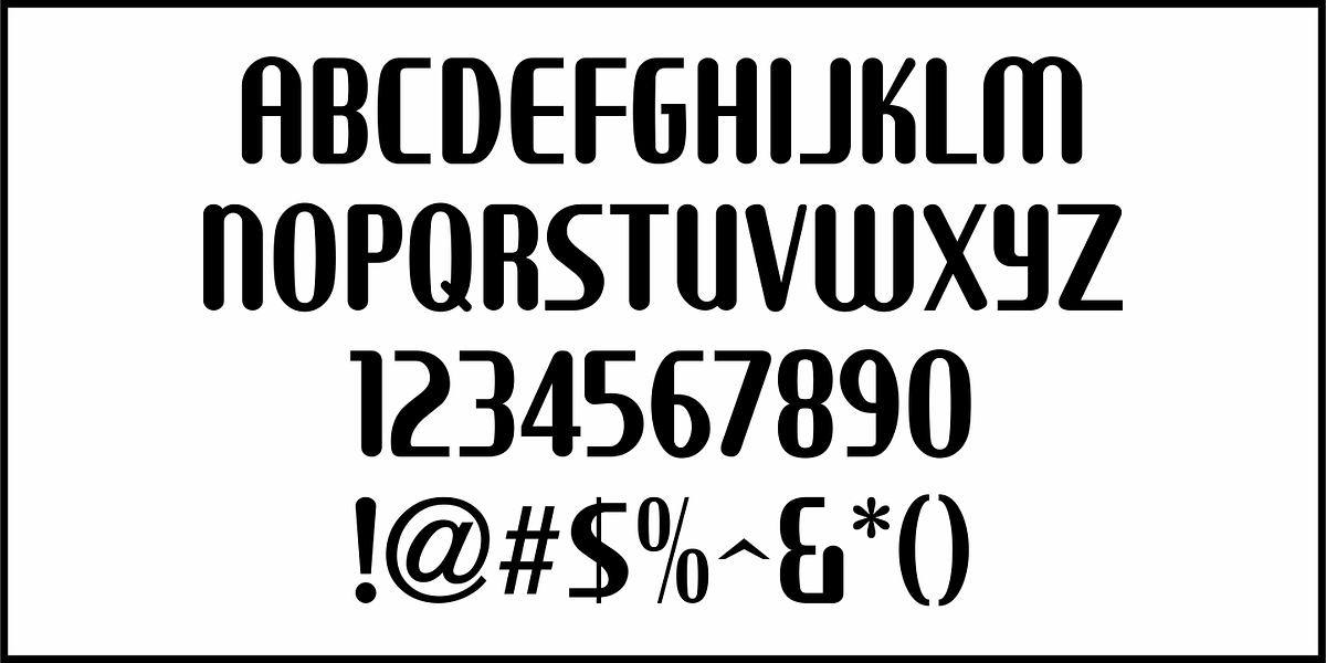 So Unusual JNL, a Sans Serif Font by Jeff Levine Fonts (Photo 3 of 5)