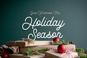 Yuletide Monoline Script, a Script Font by Freshly Made Type (Thumbnail 2 of 9)