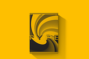 Yellow Geometric Cover Design Bundle, a Poster Template by NJ Himel (Thumbnail 10 of 40)