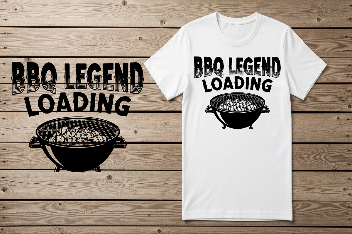 20 Funny BBQ Grilling Quotes Bundle, a Food Illustration by Artivon (Photo 2 of 3)