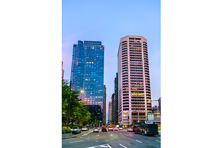 Philadelphia skyline from John F, an Architecture Photo by Leonid Andronov