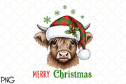 Merry Christmas PNG, an Illustration by Black Bird Studio (Thumbnail 1 of 4)