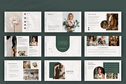Canva Florist Pitch Deck Template, a Presentation Template by Bonita Digital Design (Thumbnail 2 of 6)