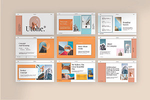 Utohe Keynote Template