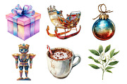 Holographic Christmas Clipart PNG, an Illustration by Daily.Designs (Thumbnail 4 of 5)