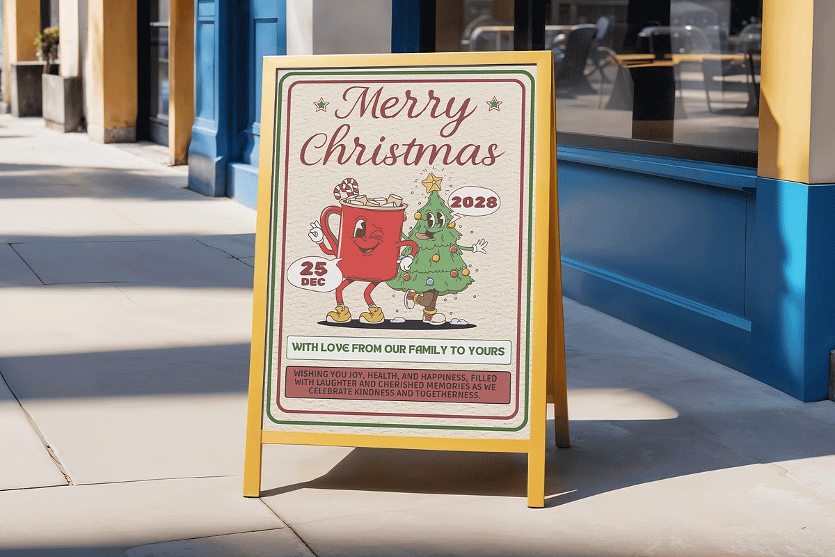 Santa Natale – Modern Christmas Font, a Script Font by overlaytemplates (Photo 3 of 5)