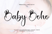 Baby Boho | Script Font