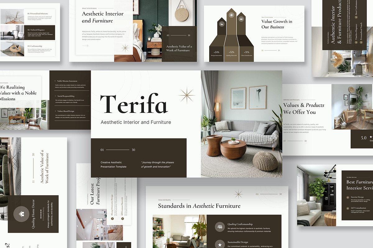 Terifa Interior & Furniture GSL, a Presentation Template by kerismaker (Photo 1 of 10)