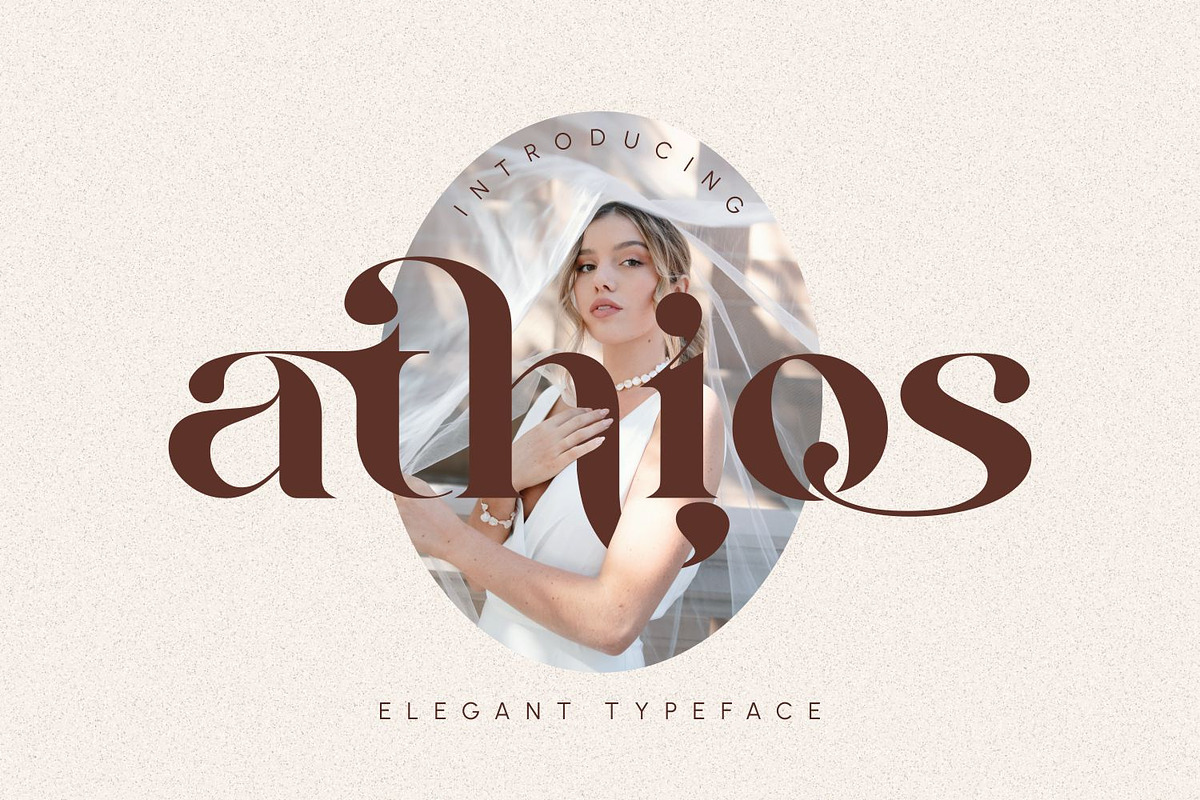 Athios - Elegant Typeface, a Serif Font by Penatic Studio (Photo 1 of 10)