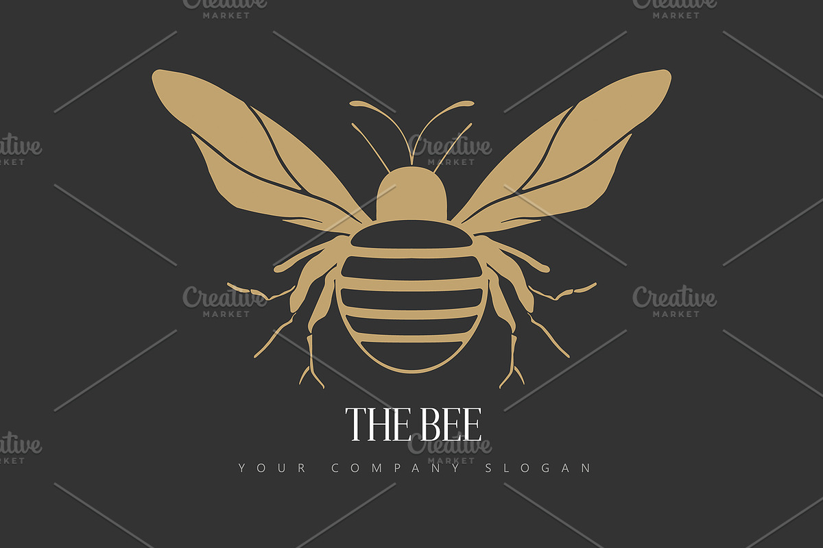 The Bee Logo, a Branding & Logo Template by optimism (Photo 2 of 3)