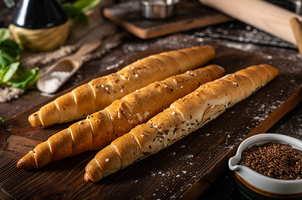 Homemade bread roll, a Food & Drink Photo by Stepanek Photography