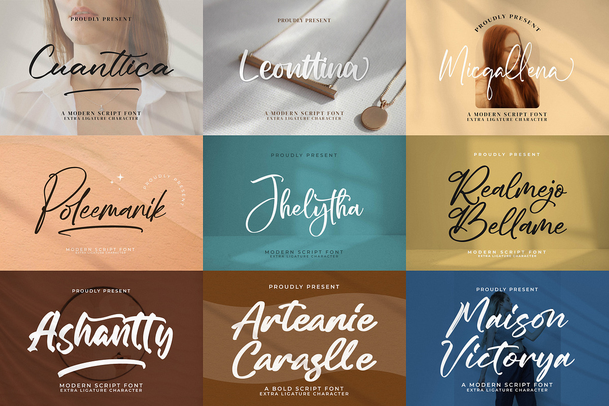 Modern and Stylish Script Font, a Font by Integritype Studio (Photo 5 of 9)