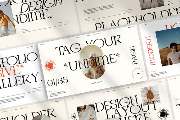 Undime Presentation Template preview 8