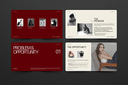 Burgundy Business Strategy Deck, a Presentation Template by Pani Temp. (Thumbnail 9 of 13)