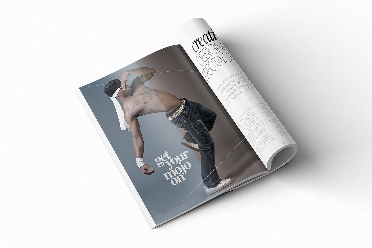 Magazine Template InDesign 13, a Magazine Template by Love Graphic Design (Photo 2 of 20)