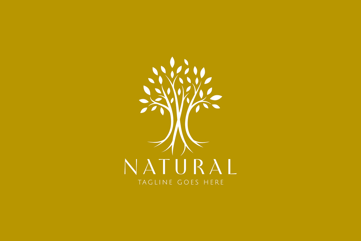 Abstract Illustration Tree Logo, a Branding & Logo Template by Signatoro (Photo 2 of 3)