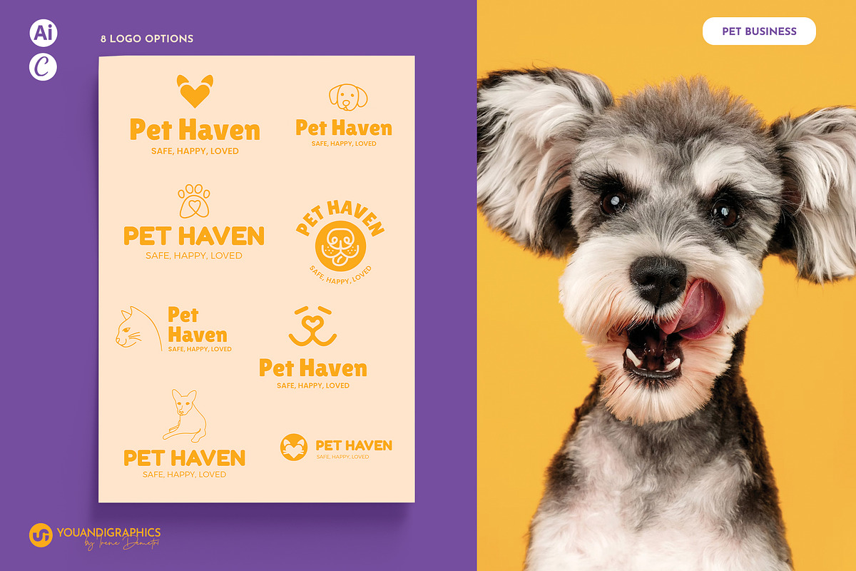 Branding Kit - Pet Business, an Object Graphic by Youandigraphics (Photo 3 of 13)