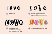 Ransom Machine, a Handwritten Font by ReveryWorks (Thumbnail 7 of 14)