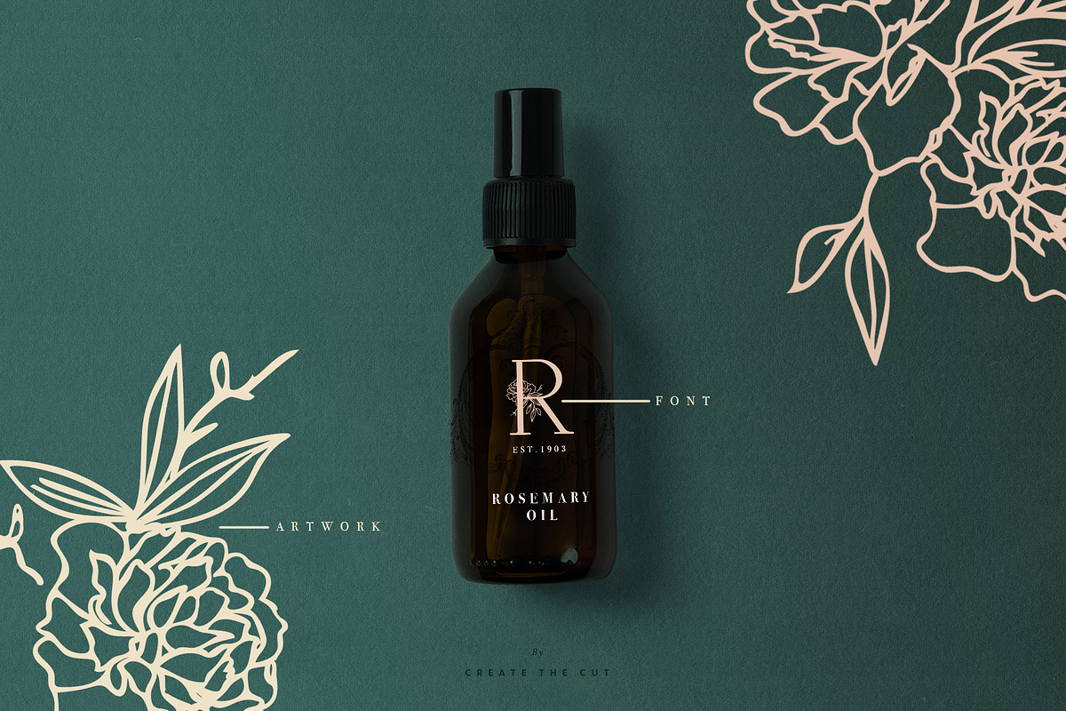 Apothecary Display Font, a Font by Create The Cut (Photo 11 of 13)