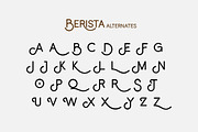 Berista Stylish Font, a Sans Serif Font by Typebae (Thumbnail 7 of 8)