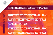 Prospective Font, a Sans Serif Font by Brian White Design Goods (Thumbnail 6 of 9)