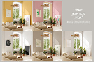 LENIS ROOM Natural Frame Mockup Set