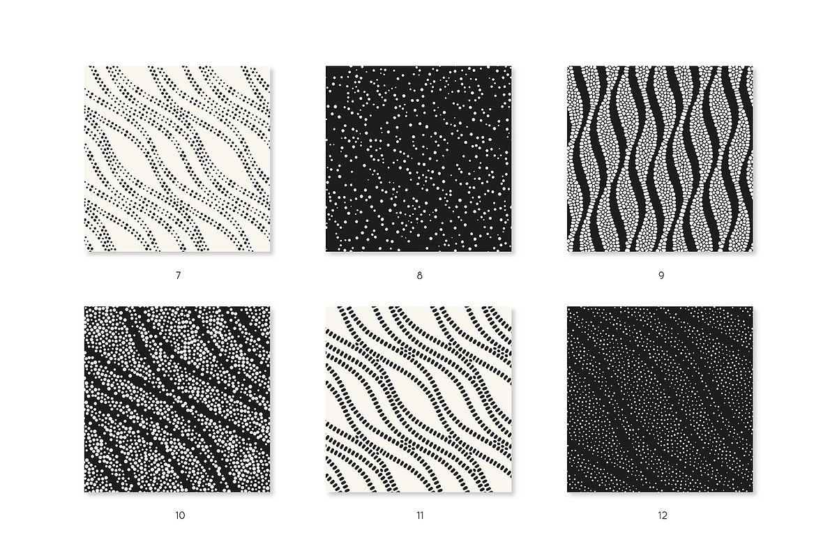 Wavely. Seamless Pattern Set, a Pattern Graphic by Curly_Pat (Photo 4 of 6)
