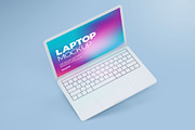 Macbook Pro Clay Mockup set, a Device Mockup by Deeplab (Thumbnail 12 of 19)