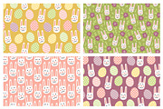 Happy Easter patterns elements cards, a Pattern Graphic by RevolutionizZed (Thumbnail 10 of 16)