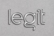 Elegant Plastic Text Effect, a Layer Style Add-On by Design Squad (Thumbnail 3 of 4)